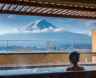 Detente des luxueux hotels Onsen